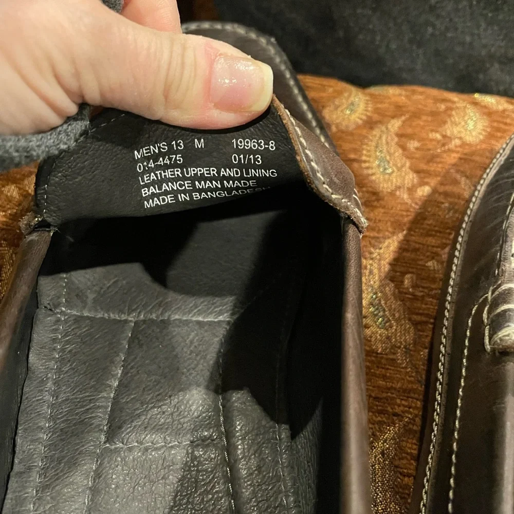 Men’s slip-on driving loafer by J. Ferrar in  size 13
